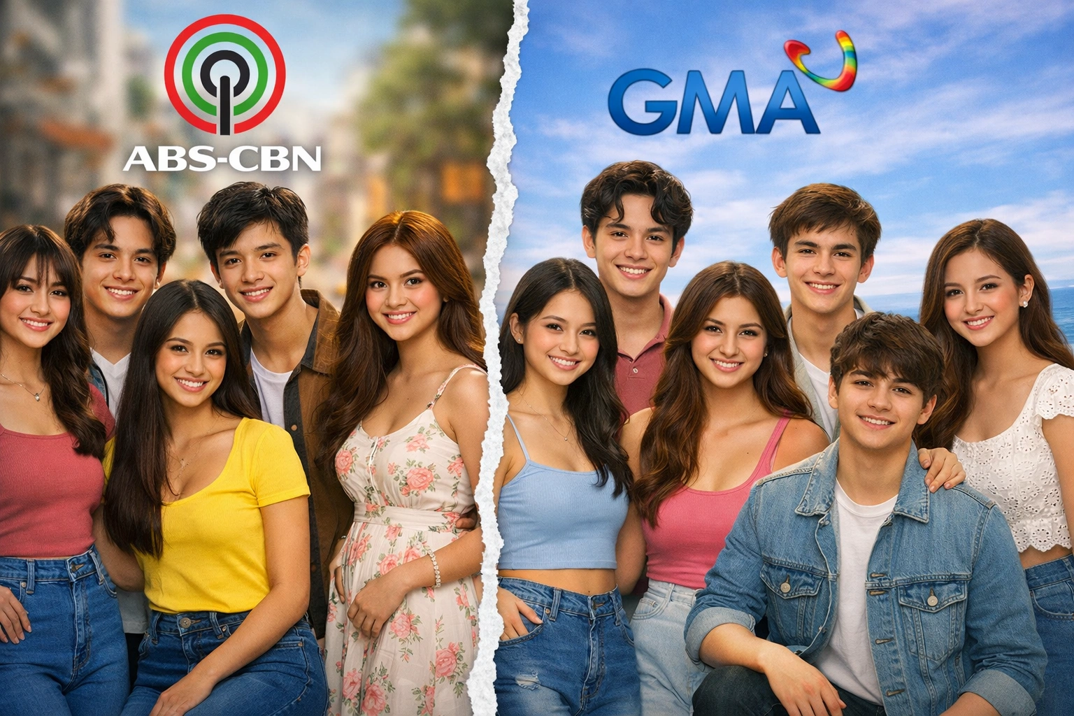 ABS-CBN and GMA actors caught in the network rivalry