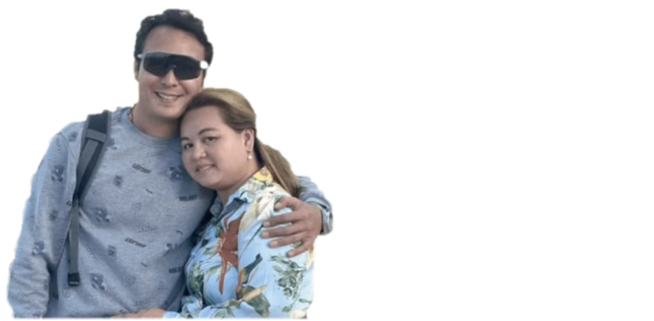 Baron Geisler and Jamie Evangelista