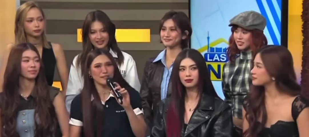 BINI members at an interview