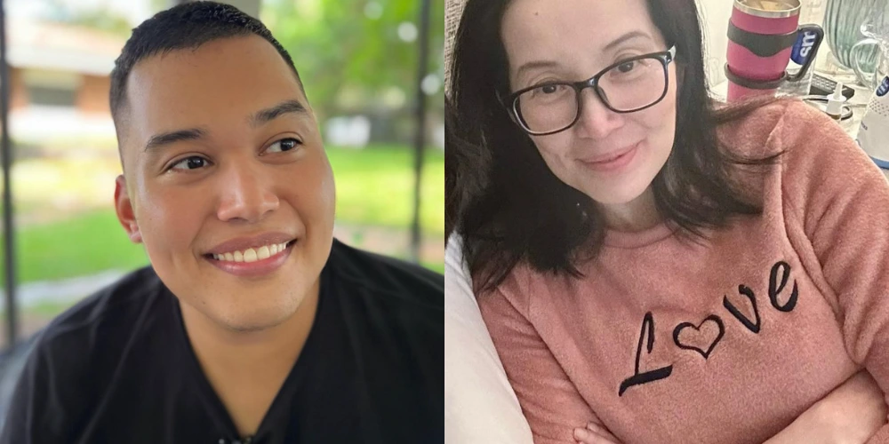 Josh Aquino and Kris Aquino